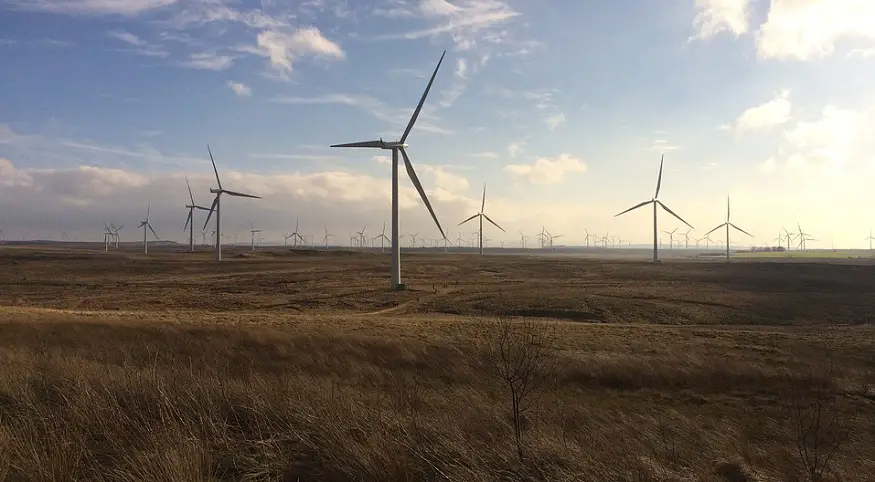 Scotland wind energy produced double the amount of power used by Scottish homes