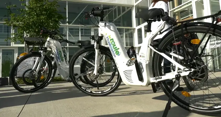 Hydrogen fuel cell bikes to provide sustainable transport for G7 Summit Journalists