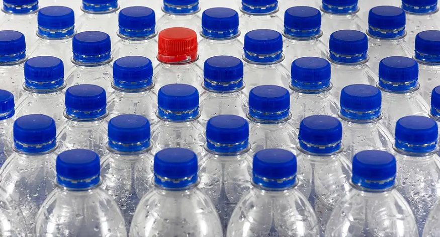 Innovative recycling tech - water bottles