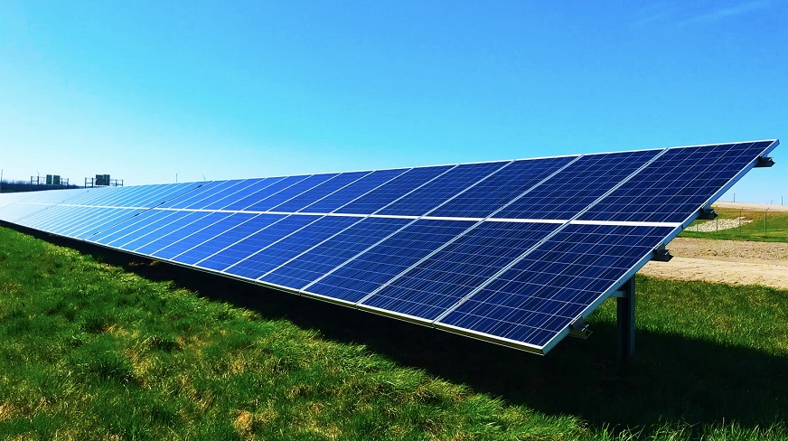 eco-friendly hydorgen - solar power panels