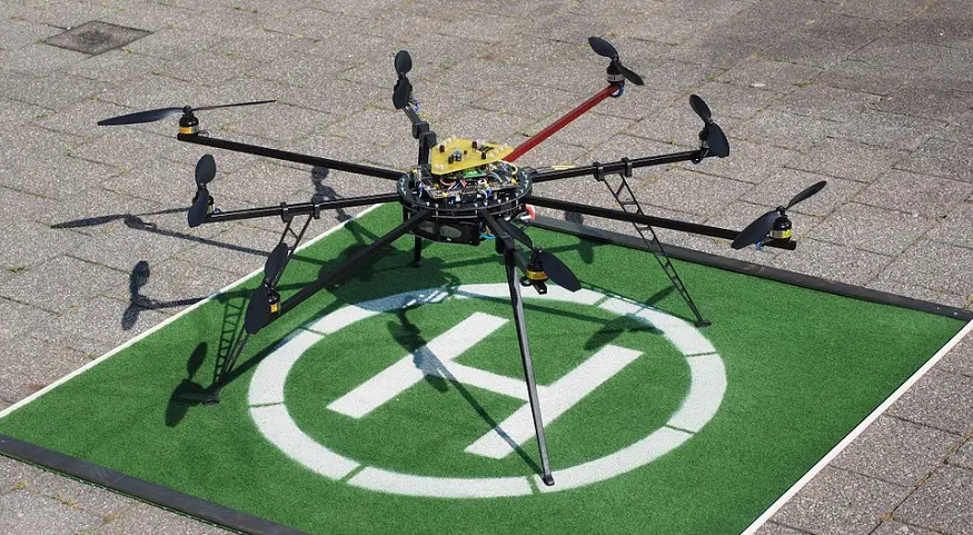 Hydrogen Octocopter - Drone helicopter