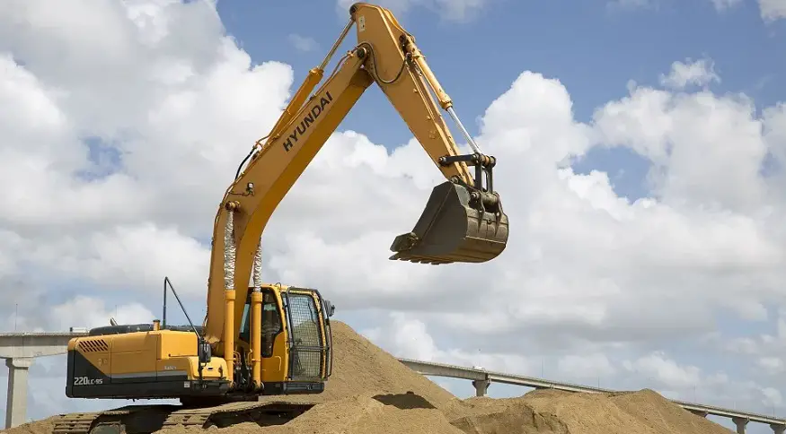Hydrogen Fuel Excavators - Hyundai excavator power shovel
