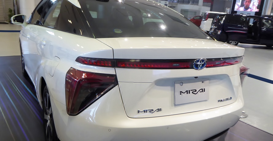 Hydrogen fuel car share - Toyota Mirai