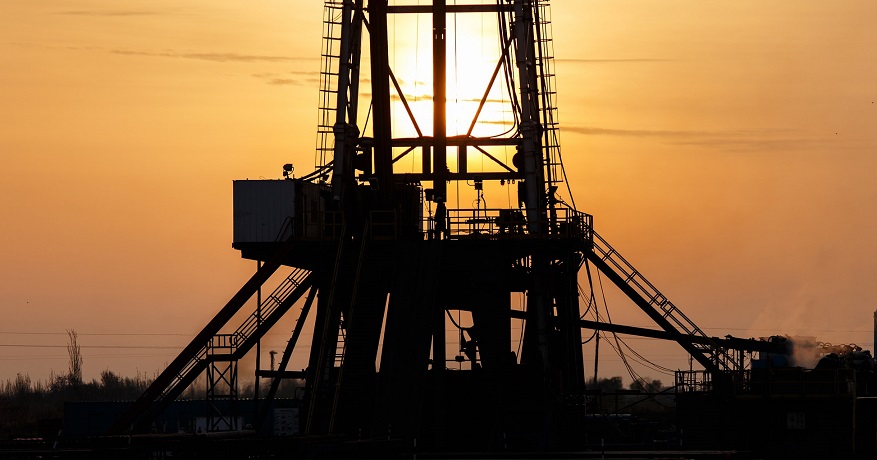 fracking industry - oil rig