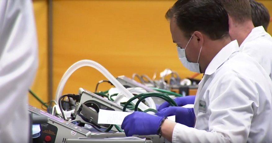 Hydrogen Fuel Cell Engineer - Refurbishing Ventilators to Help Fight COVID-19 - Bloom Energy YouTube