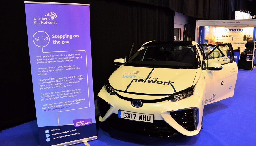 Zero-emission hydrogen vehicles - Northern Gas Network are working with Cenex, Wales and West Utilities, and EIC, to explore hydrogen fleets