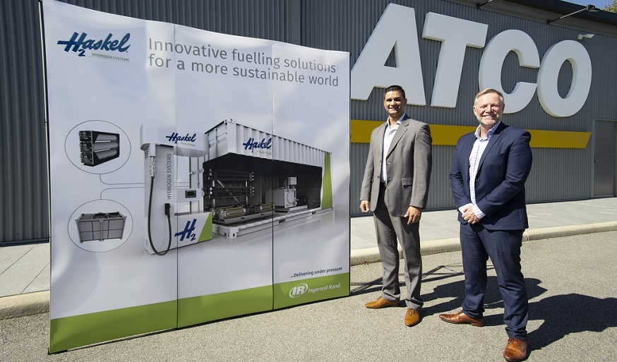 Haskel Hydrogen Systems and ATCO work together to boost hydrogen mobility