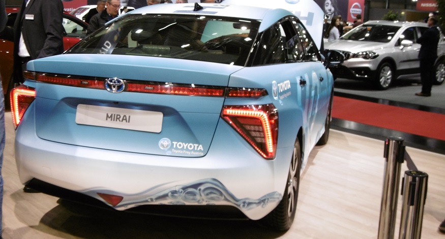 2021 Toyota Mirai - Mira Car at auto show