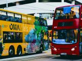 Hydrogen powered double decker bus - image of double decker buses