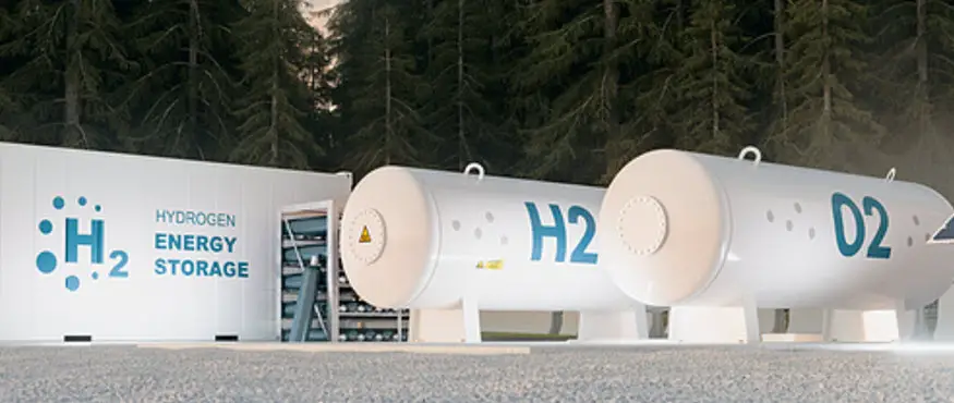 how hydrogen is made and stored
