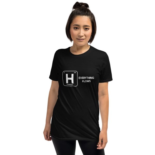 Hydrogen Everything Flows Short-Sleeve Unisex T-Shirt 3