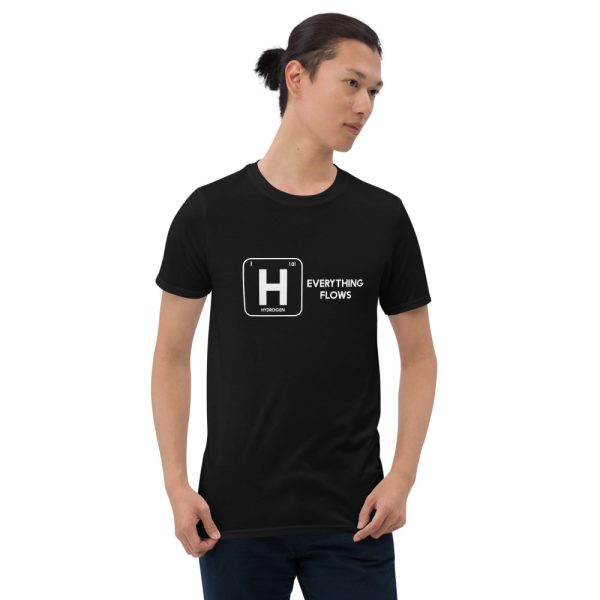Hydrogen Everything Flows Short-Sleeve Unisex T-Shirt 4