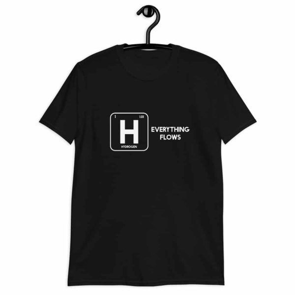 Hydrogen Everything Flows Short-Sleeve Unisex T-Shirt 5