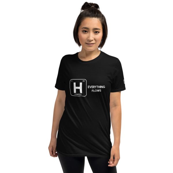 Hydrogen Everything Flows Short-Sleeve Unisex T-Shirt 33
