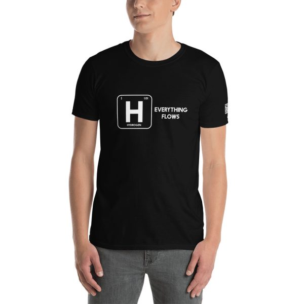 Hydrogen Everything Flows Short-Sleeve Unisex T-Shirt 37