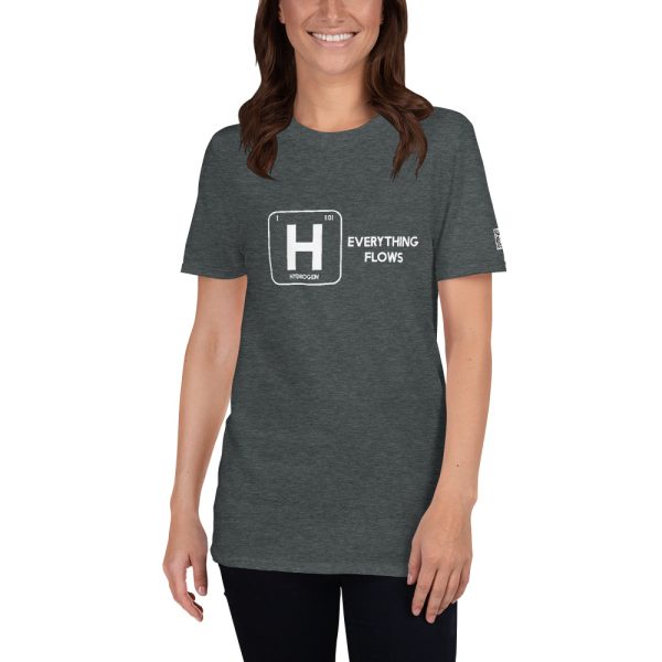 Hydrogen Everything Flows Short-Sleeve Unisex T-Shirt 11