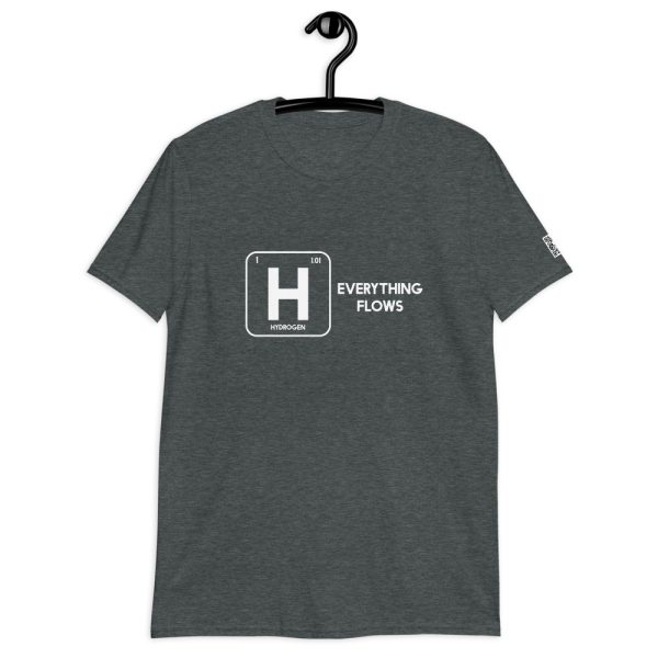 Hydrogen Everything Flows Short-Sleeve Unisex T-Shirt 14