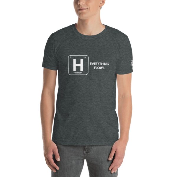 Hydrogen Everything Flows Short-Sleeve Unisex T-Shirt 28