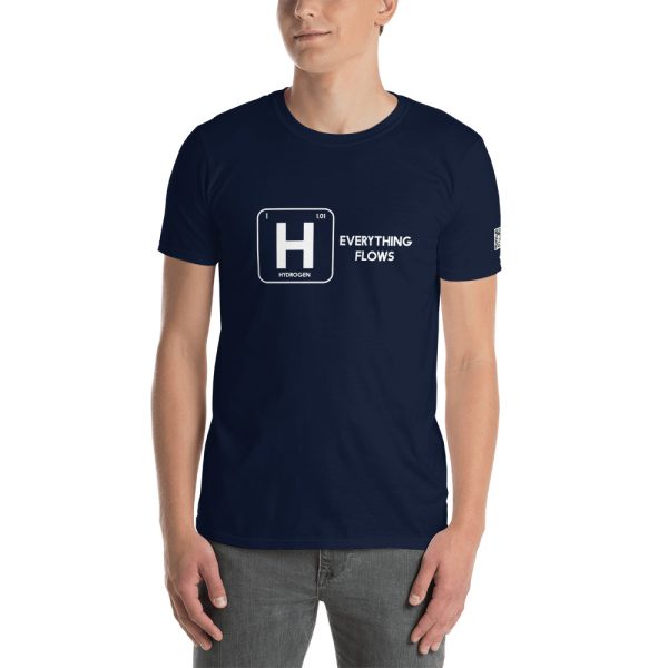 Hydrogen Everything Flows Short-Sleeve Unisex T-Shirt 41