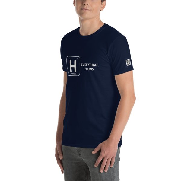 Hydrogen Everything Flows Short-Sleeve Unisex T-Shirt 44