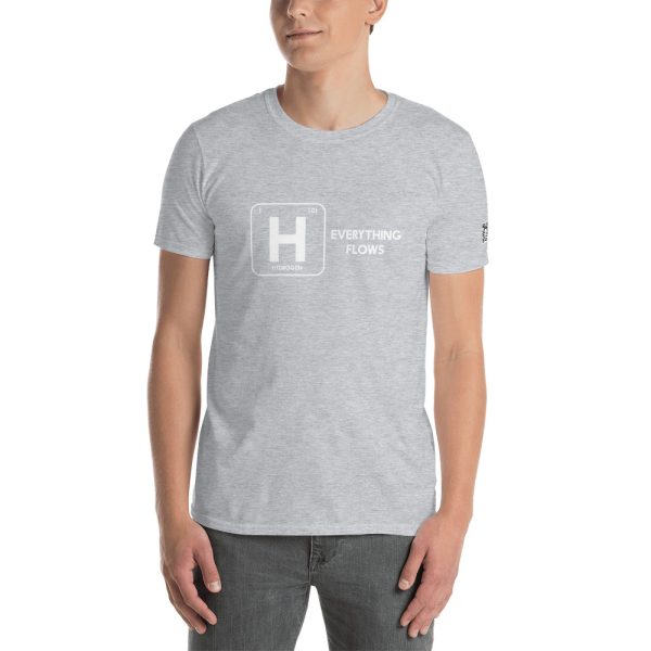 Hydrogen Everything Flows Short-Sleeve Unisex T-Shirt 48