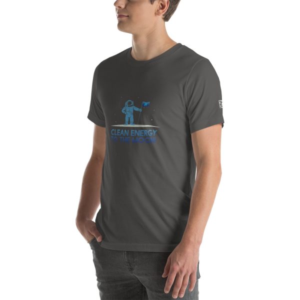 Clean Energy to the Moon Short Sleeve T-Shirt - Multiple Color Options 9