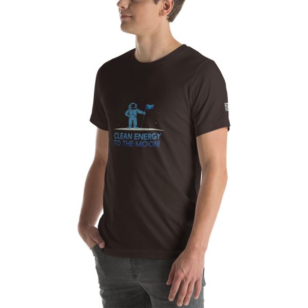 Clean Energy to the Moon Short Sleeve T-Shirt - Multiple Color Options 30