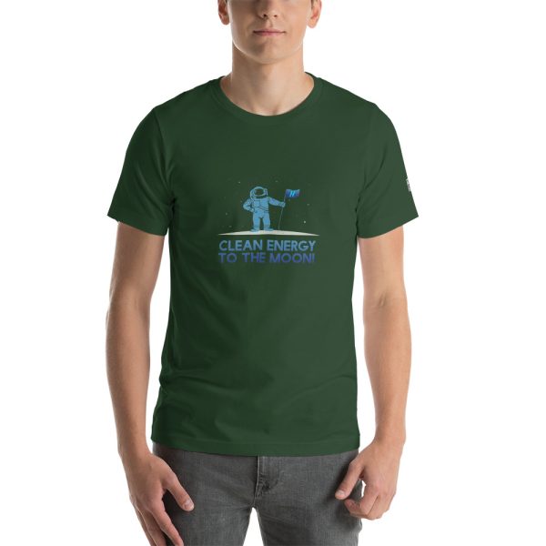 Clean Energy to the Moon Short Sleeve T-Shirt - Multiple Color Options 58