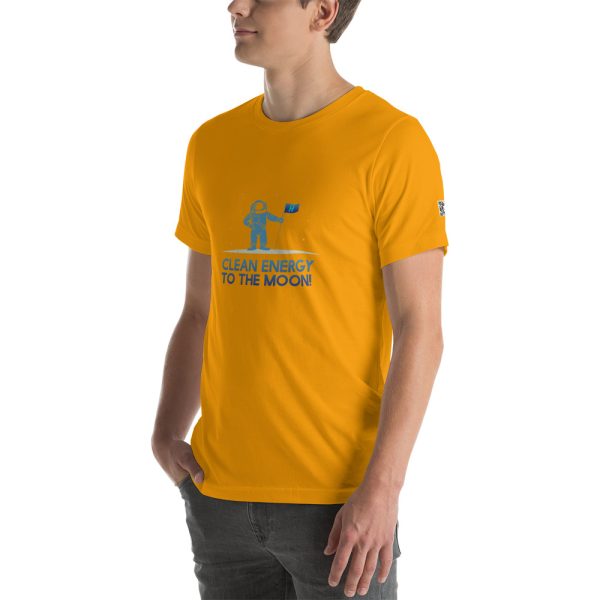 Clean Energy to the Moon Short Sleeve T-Shirt - Multiple Color Options 23