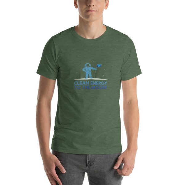 Clean Energy to the Moon Short Sleeve T-Shirt - Multiple Color Options 67