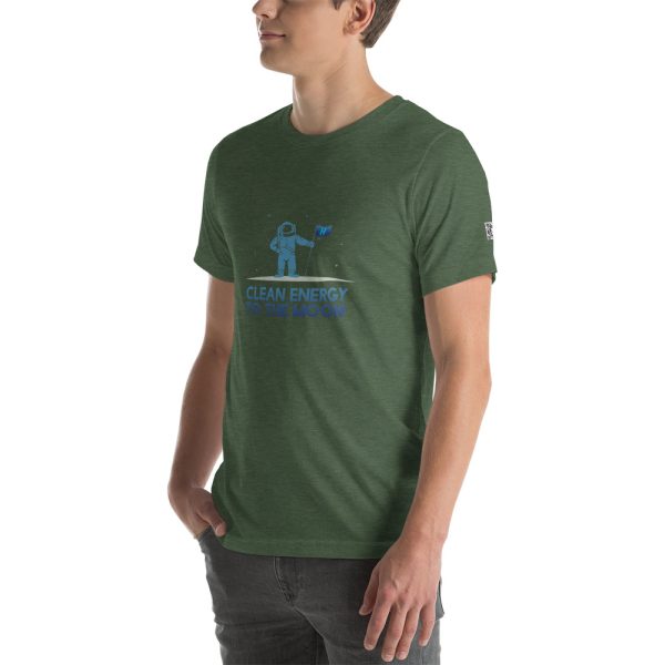 Clean Energy to the Moon Short Sleeve T-Shirt - Multiple Color Options 38