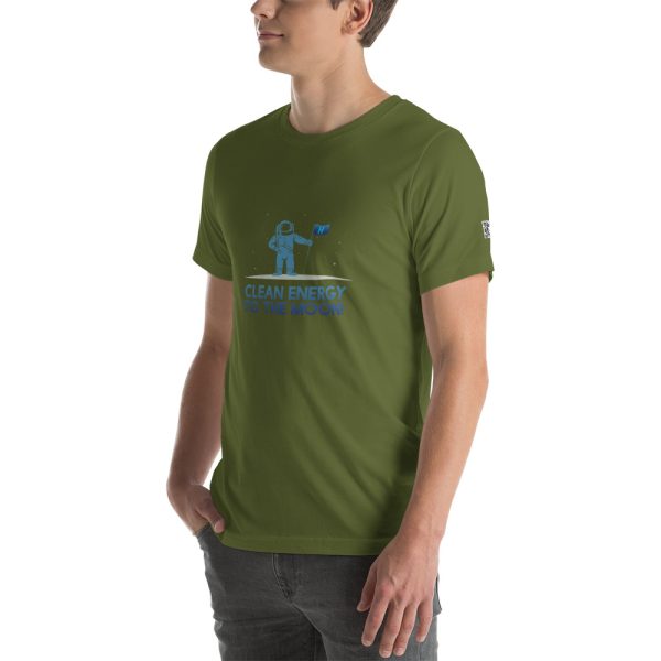 Clean Energy to the Moon Short Sleeve T-Shirt - Multiple Color Options 40