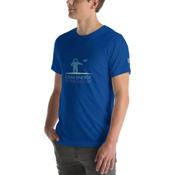 Clean Energy to the Moon Short Sleeve T-Shirt - Multiple Color Options 34