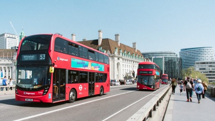 London’s first hydrogen double decker bus hits the streets