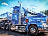 Low-emission hydrogen trucks - Image of heavy-duty truck