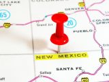 New Mexico Hydrogen Plan - Tack pointing out New Mexico on map