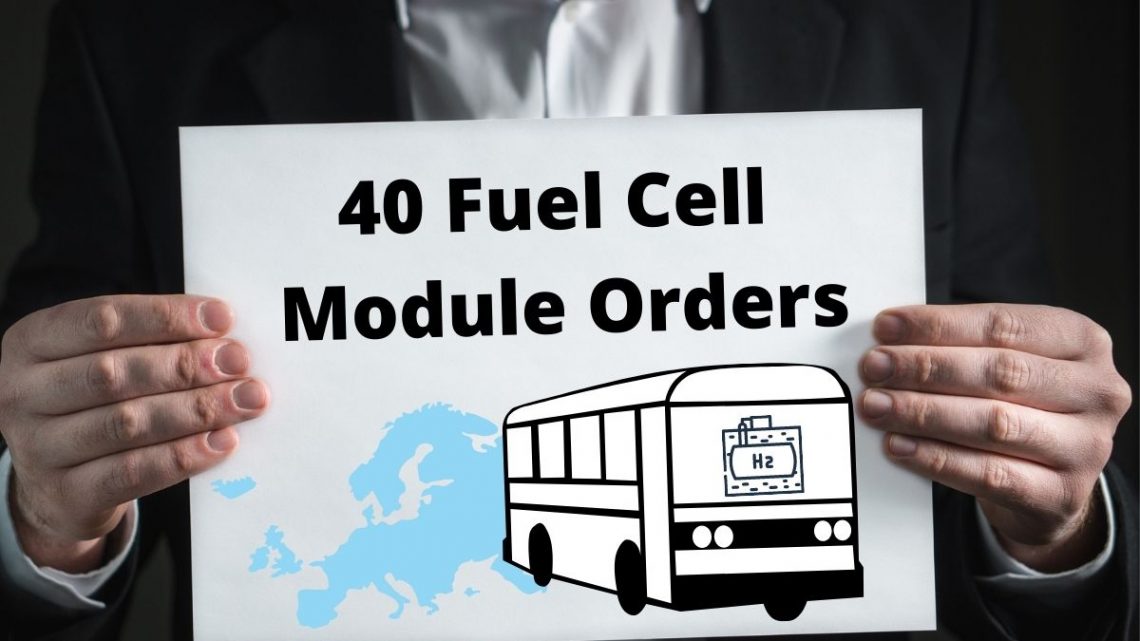 Ballard Power Systems announces 40 European fuel cell module orders