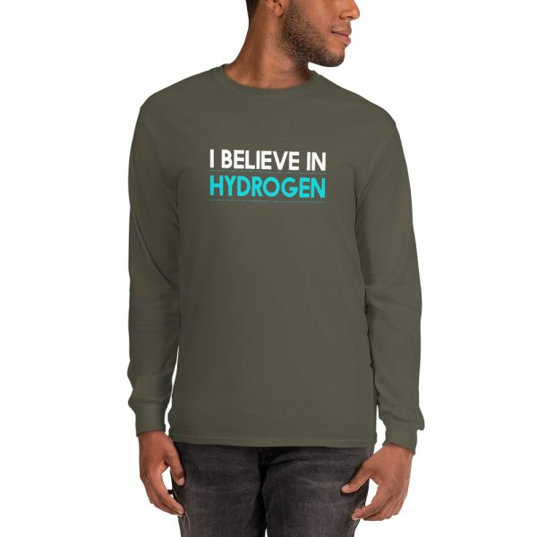 I Believe in Hydrogen Unisex Long Sleeve Shirt 3