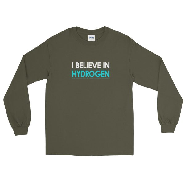 I Believe in Hydrogen Unisex Long Sleeve Shirt 10