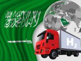 Hydrogen vehicles - Saudi Arabia flag