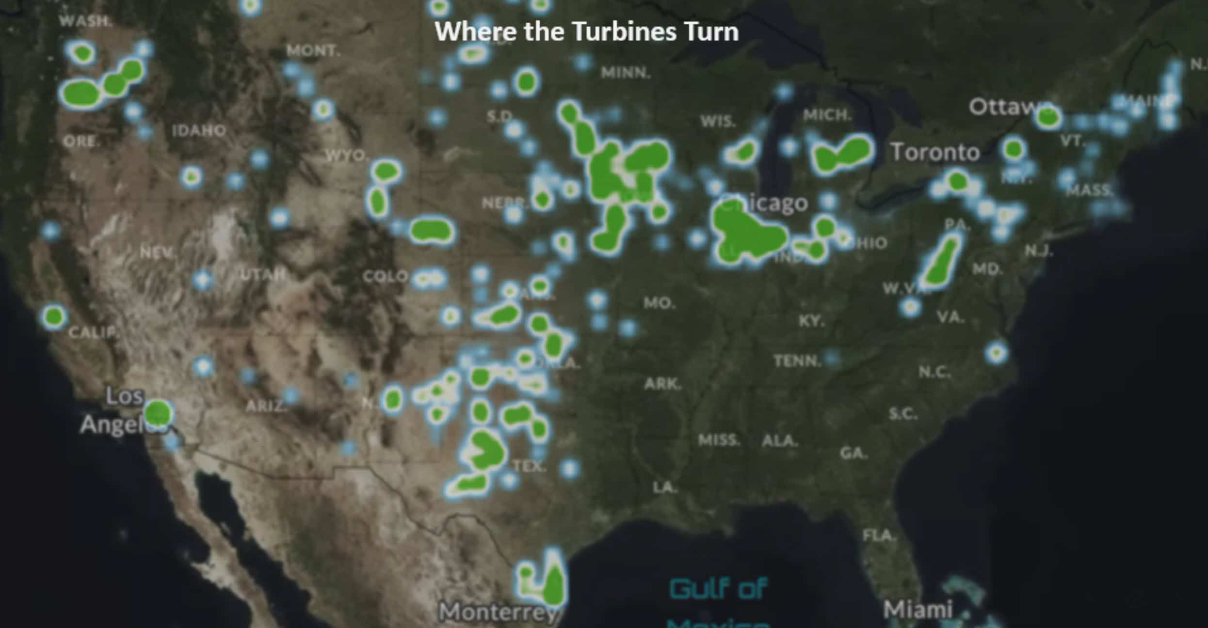 where is the most wind in the the us - wind energy