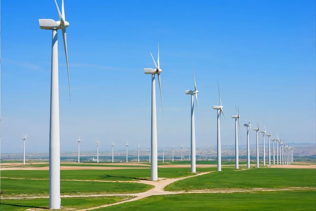 Hydrogen plant - Wind turbines - Wind farm - Energy
