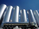 Hydrogen Fuel - Image of Truck and Storage Containers