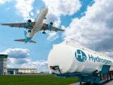 hydrogen airplanes airport fuel