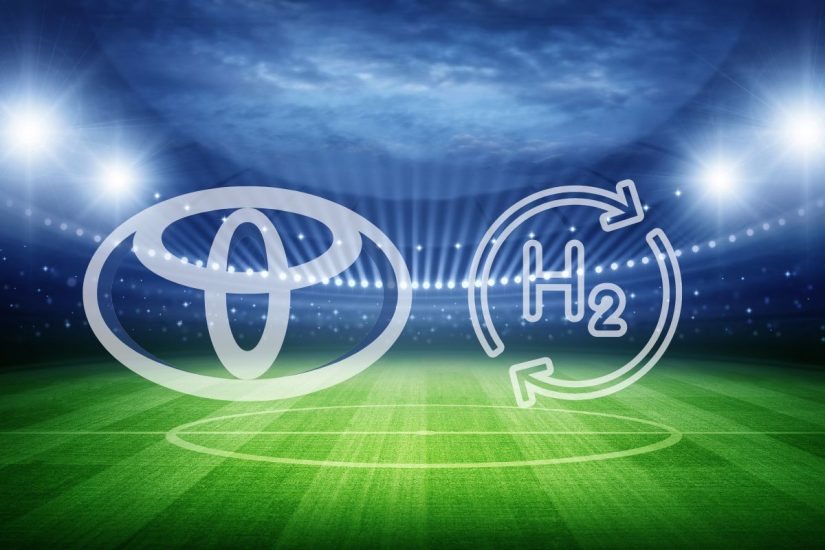 Hydrogen fuel cell technology - Toyota and H2 - Stadium Field
