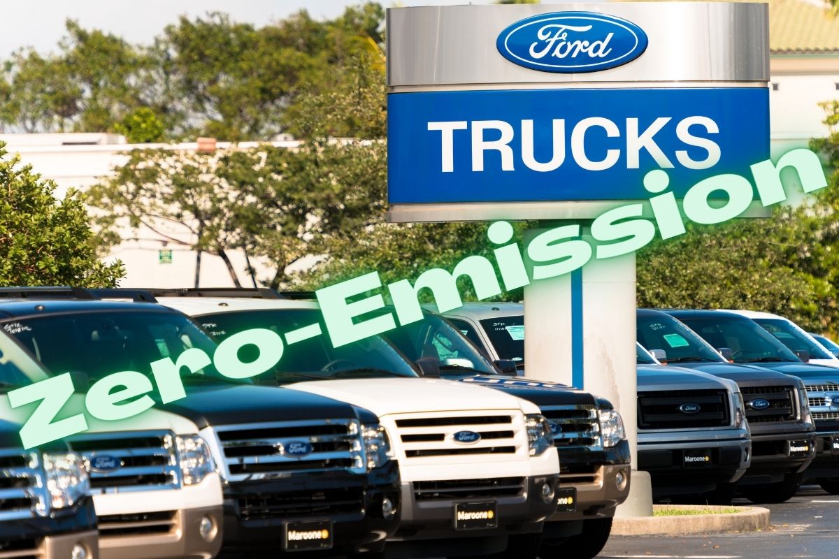 Hydrogen fuel cell - Ford Truck zero emission