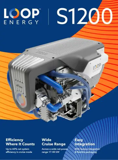 Loop Energy S1200 hydrogen engine