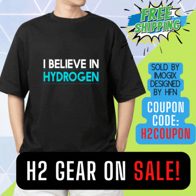 hydrogen tshirt for sale