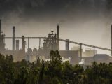 Green hydrogen - Steel Factory - air pollution