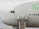 Hydrogen fuel cell - airplane - airbus